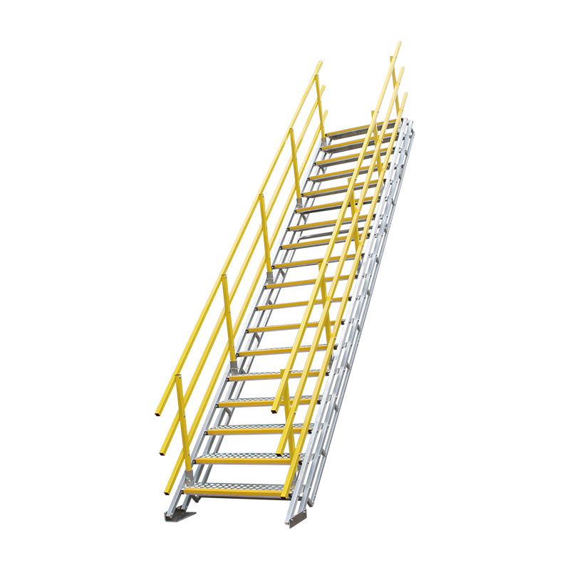 Escalera autonivelante