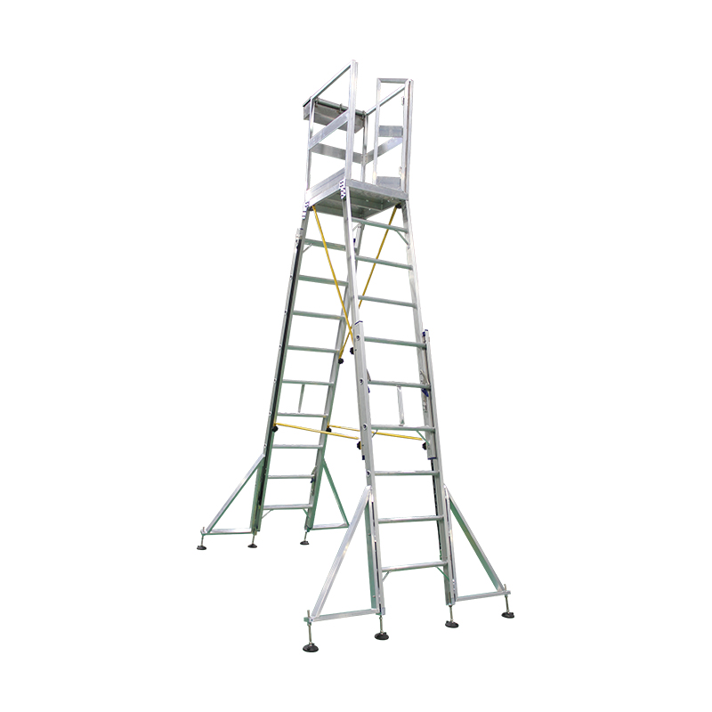 Escalera de trabajo para subir escaleras