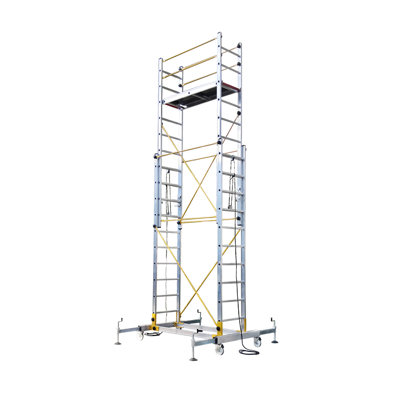 Andamios de escalera extensible