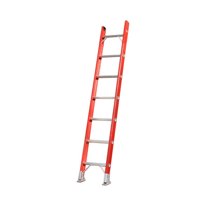 Escalera individual de fibra de vidrio