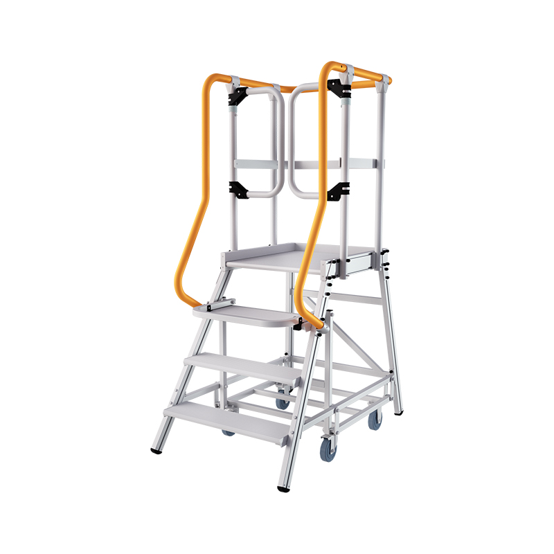 Plataforma de escaleras móviles