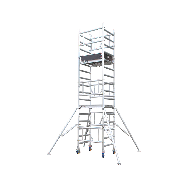 Mini torre de aluminio