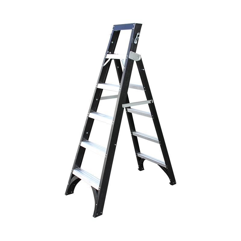 Escalera de doble uso de fibra de vidrio