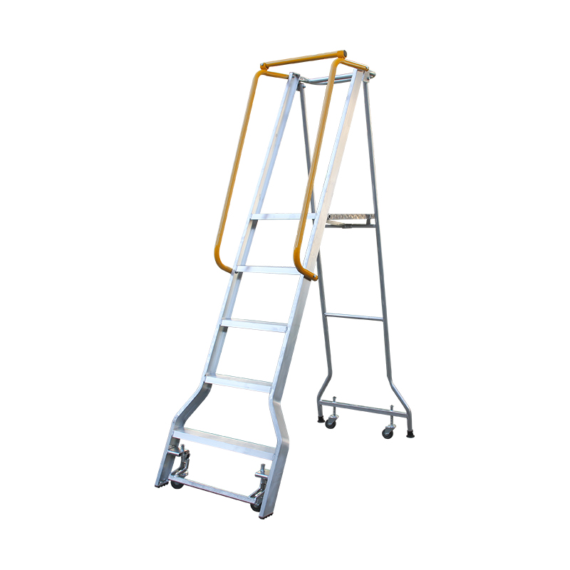 Plataforma plegable de aluminio